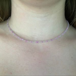 women’s seed bead necklace